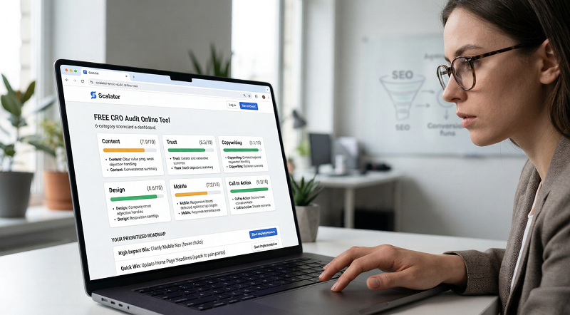 Discover Why Your Visitors Leave Without Buying With Our Free CRO Tool